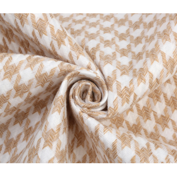 Tissu pied-de-poule 100% polyester